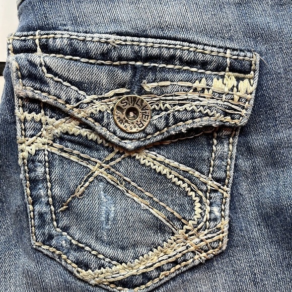 Silver Jeans Suki Surplus Capri Mid Rise Size 26 - Picture 14 of 16